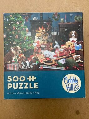 Cobb Hill Dog Christmas Jigsaw 500 piece